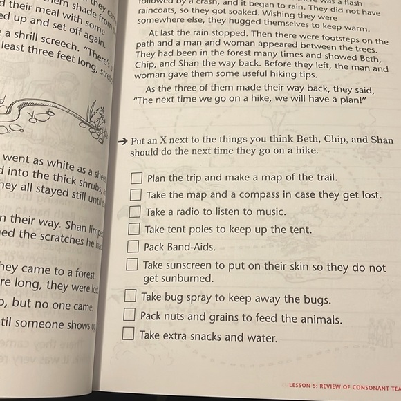 2nd, 3rd grade Right Into Reading Book 2 - Picture 4 of 6